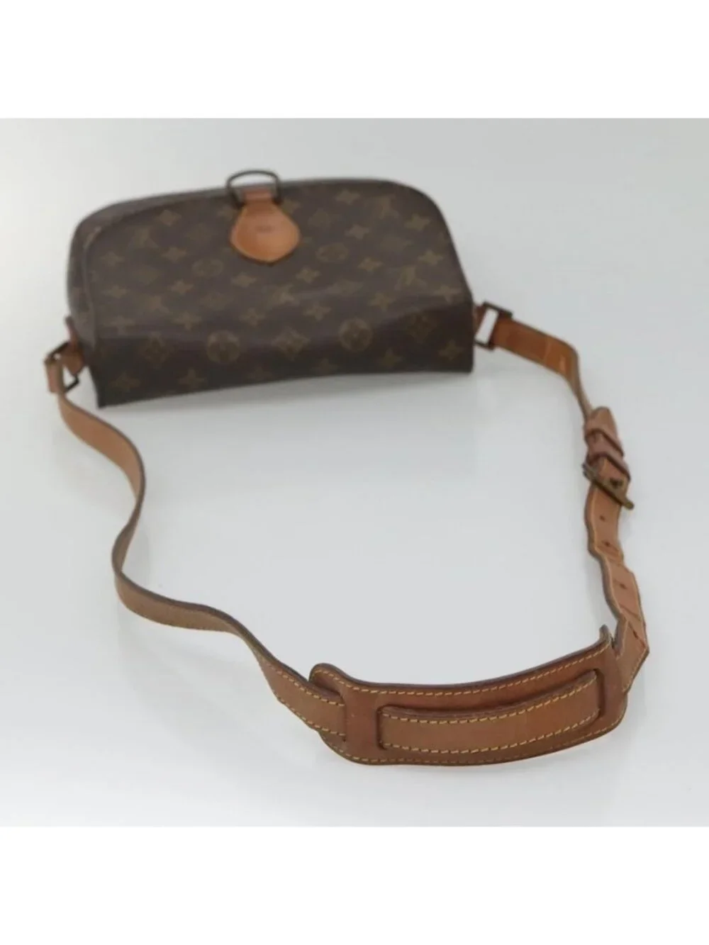 Authentic LOUIS VUITTON Monogram Monogram Saint Cloud GM Shoulder Bag M51242